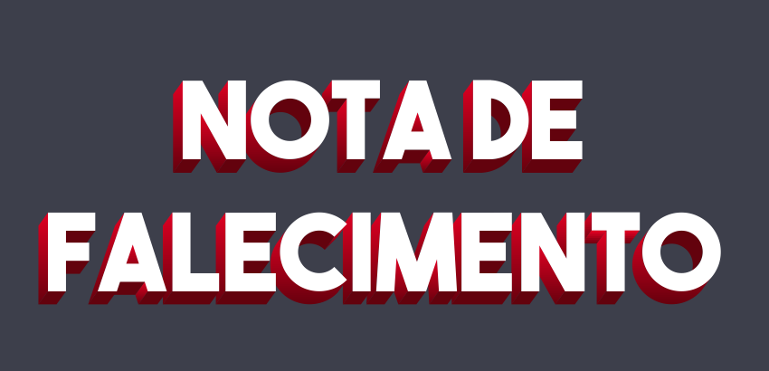 Nota de falecimento