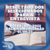 Seleção dos entrevistados